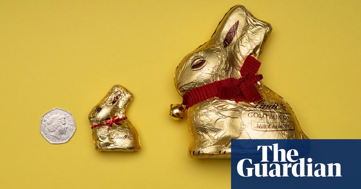 Lindt's smallest bunny recognized as the most expensive Easter chocolate in Great Britain by weight in supermarkets |  Consumer Affairs